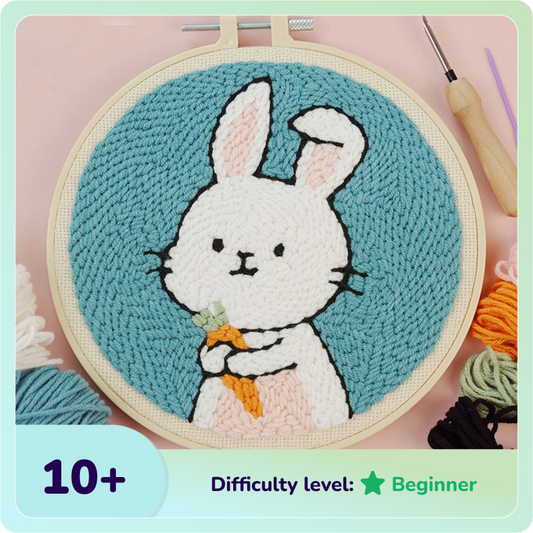 Bunny Punch Needle Kit