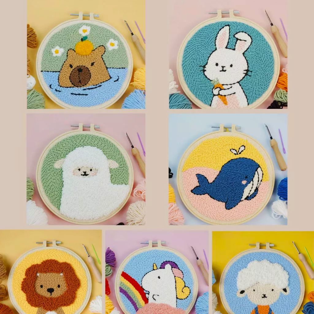 Bunny Punch Needle Kit
